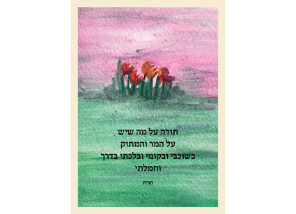 חגית בן שמואל גלויה